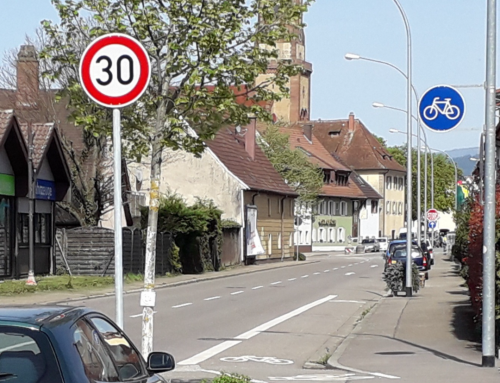 30 Km/h endlich auch auf Basler Landstr. und Besançonallee